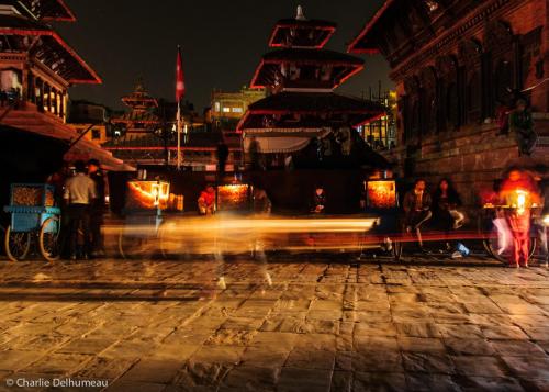 Juice sellers in Kathmandu
