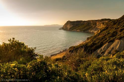 Corfu island beach