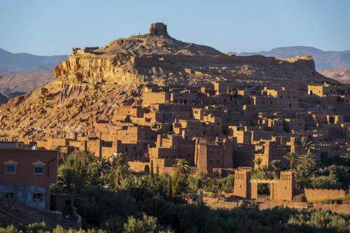 Ville sur la colline
